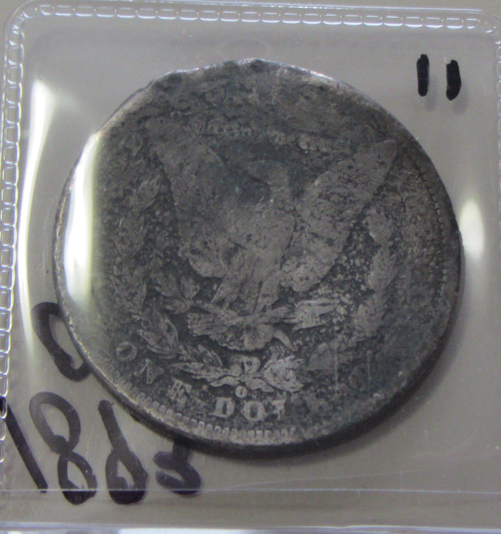 KEY DATE $1 1893-O MORGAN ROUGH SHAPE