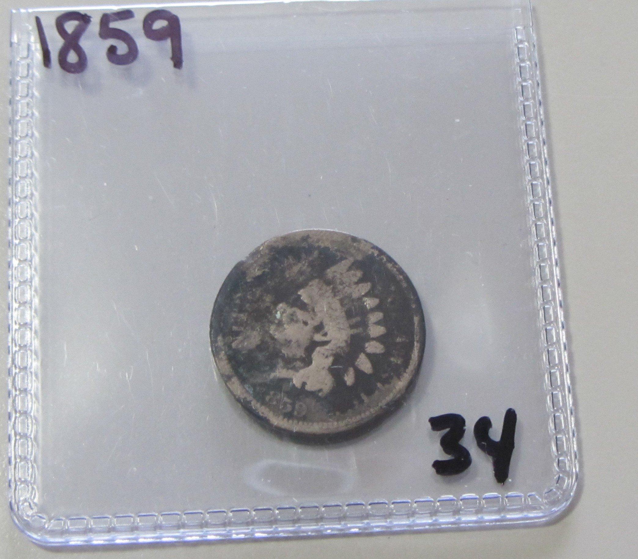 1859 INDIAN HEAD CENT