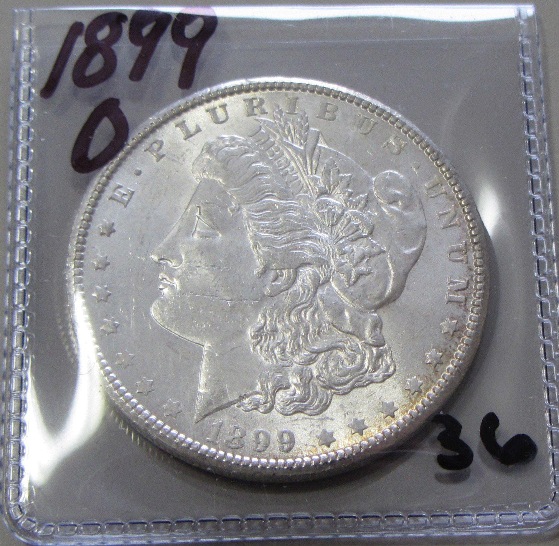 $1 1899-O MORGAN BU