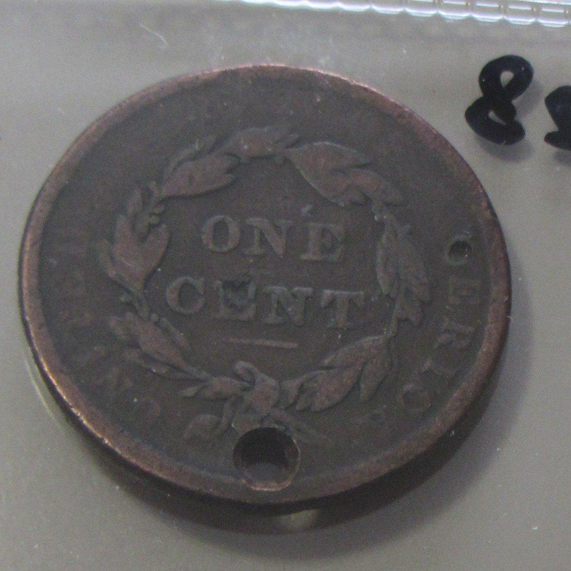 1837 LARGE CENT