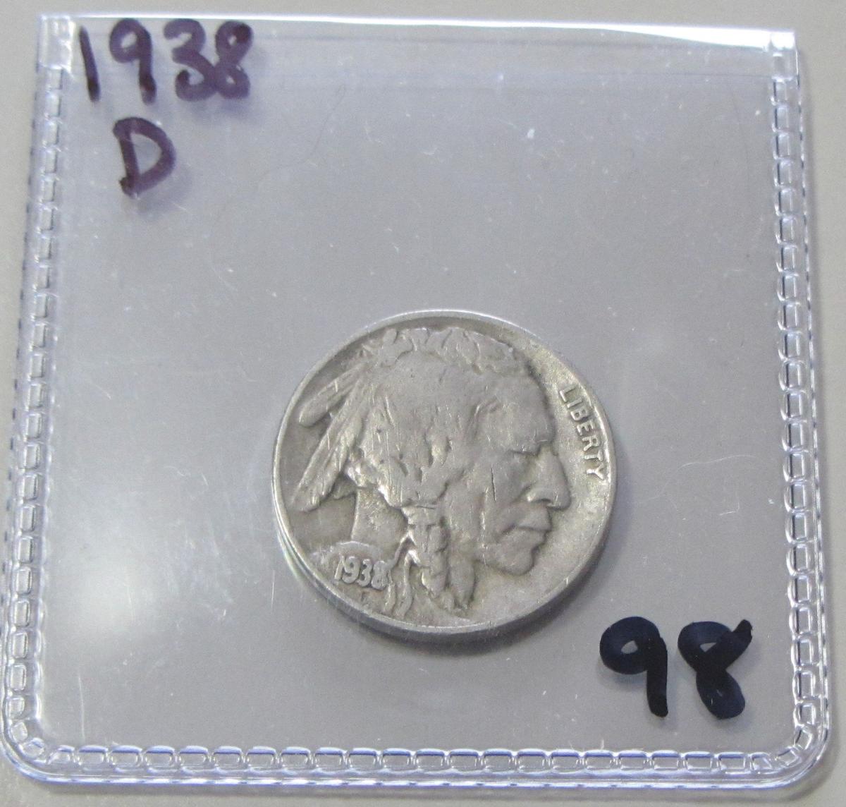 1938-D BUFFALO NICKEL