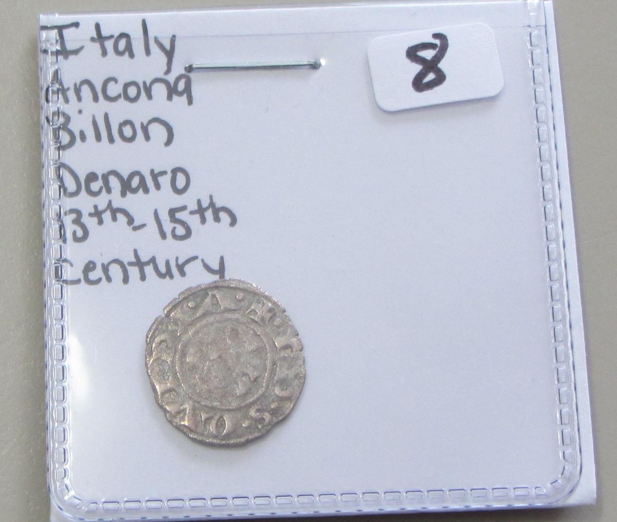 RARE ITALY ANCIENT BILLION 13TH CENTURY