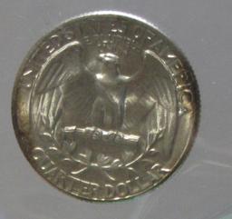 1956 BU SILVER QUARTER