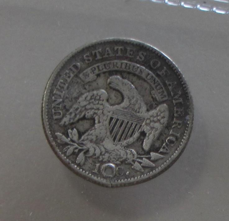 1834 BUST DIME