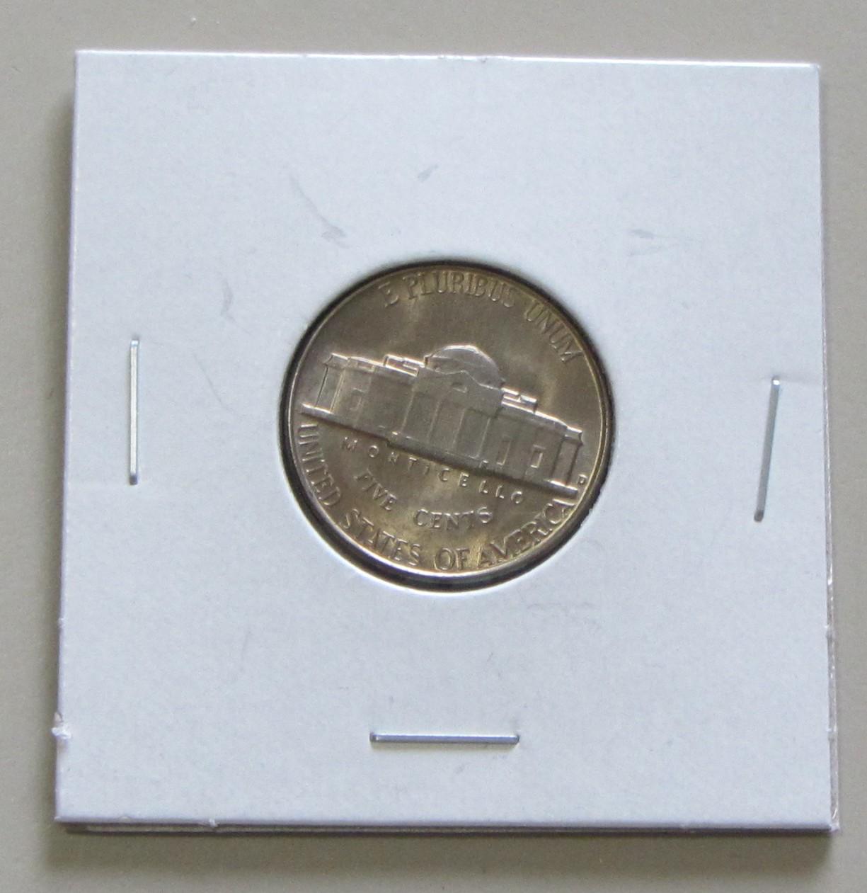 1950-D BRILLIANT UNCIRCULATED NICKEL KEY