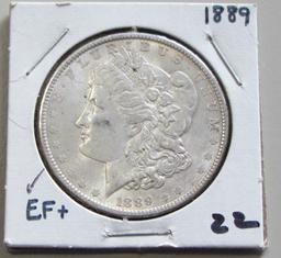 $1 1889 MORGAN SILVER DOLLAR