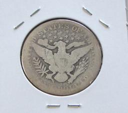 1893-O BETTER DATE BARBER HALF