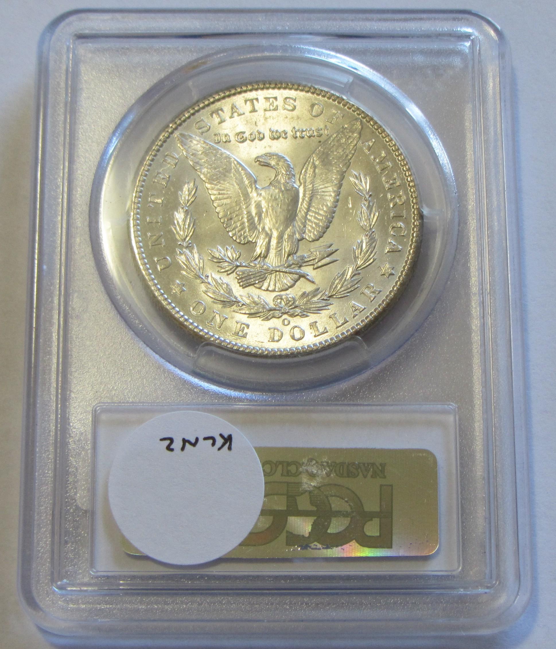 $1 1902-O MORGAN PCGS MS 65