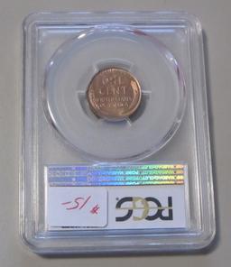 1937 S PCGS MS 64 RD WHEAT CENT