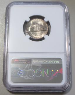 1950-D NICKEL NGC MS 66