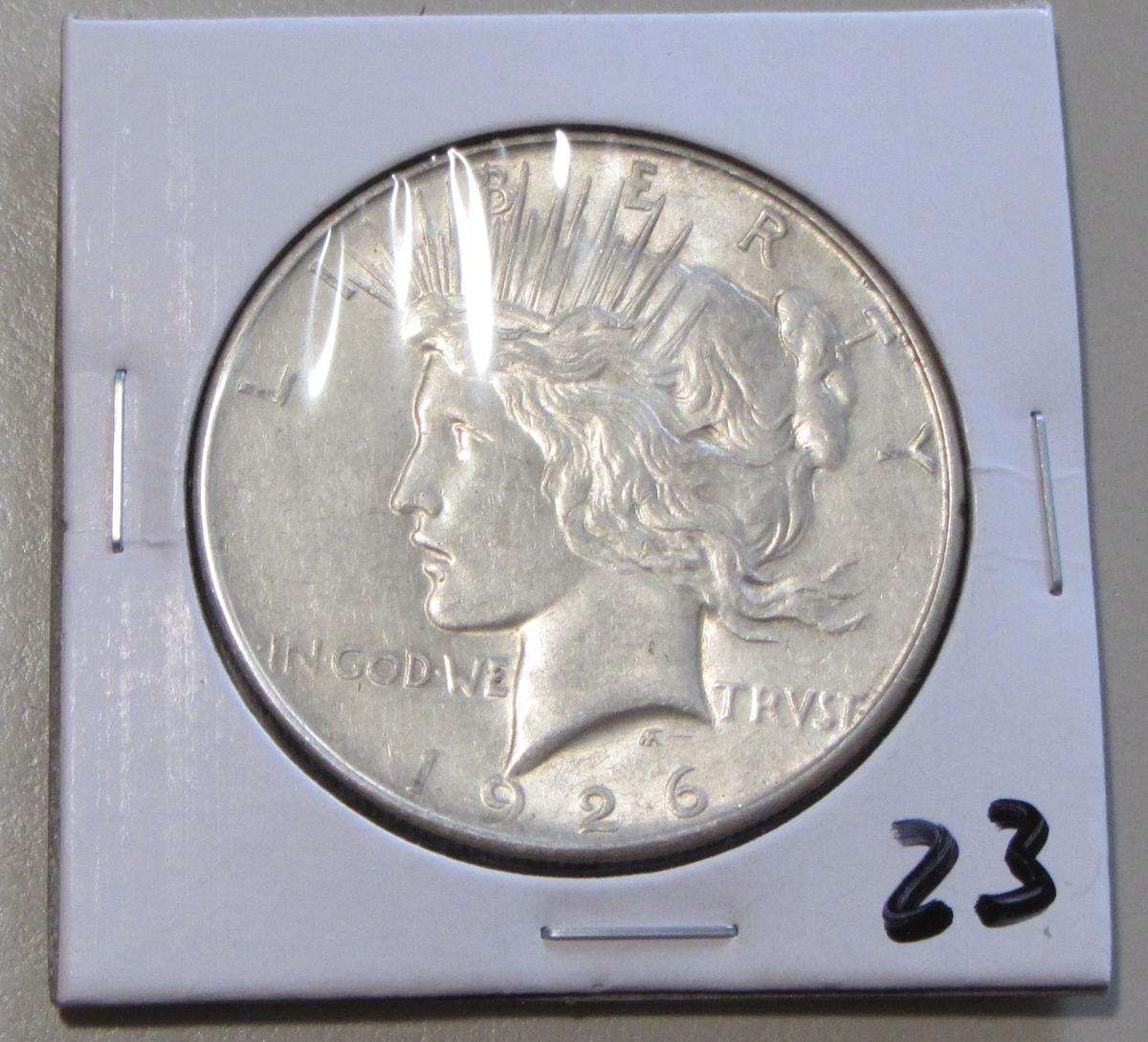 $1 1926 PEACE DOLLAR