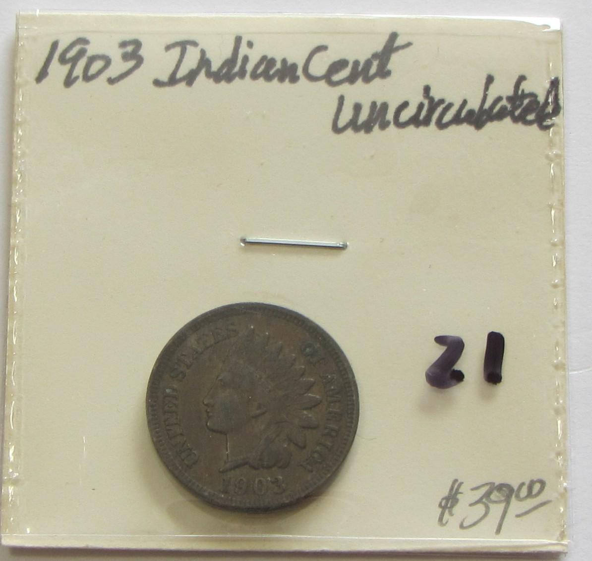 1903 INDIAN HEAD CENT