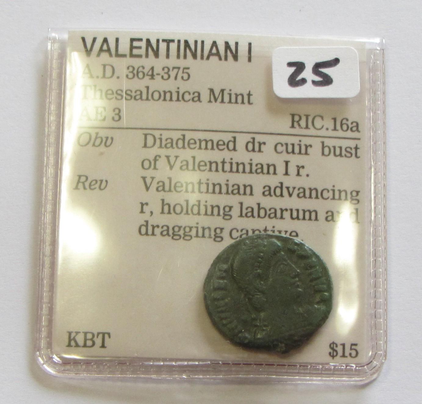 VALENTINIAN I ANCIENT 364 AD