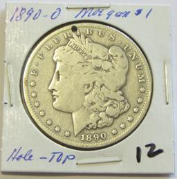 1890-O Morgan Dollar