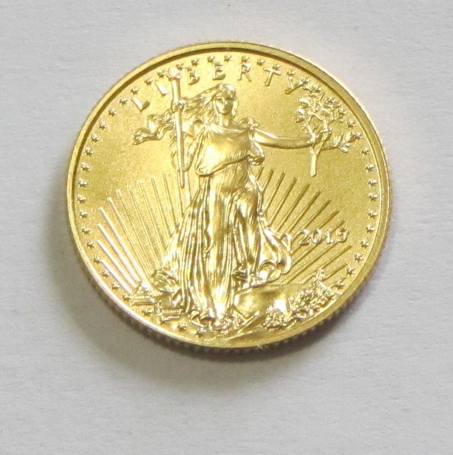 2015 Gold Liberty 5 Dollar