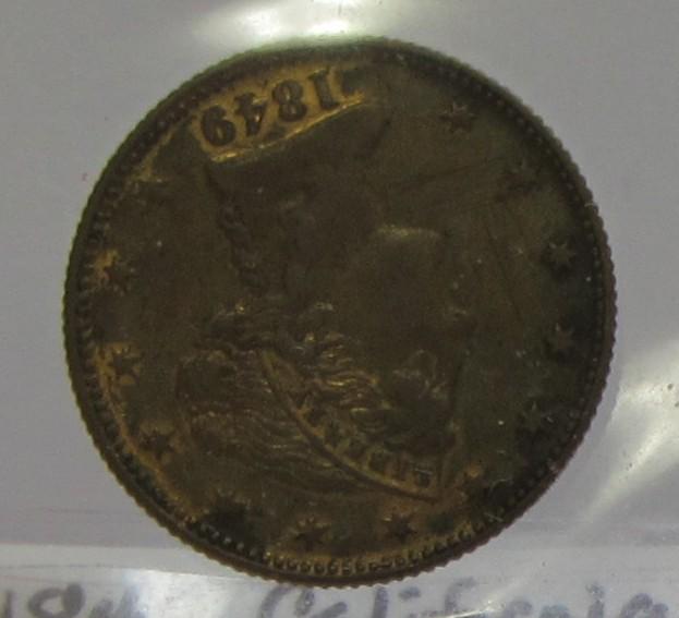 1849 CALIFORNIA TOKEN