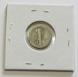 1921-D Mercury Dime - Key Date 