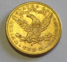 $10 1881-S GOLD EAGLE LIBERTY