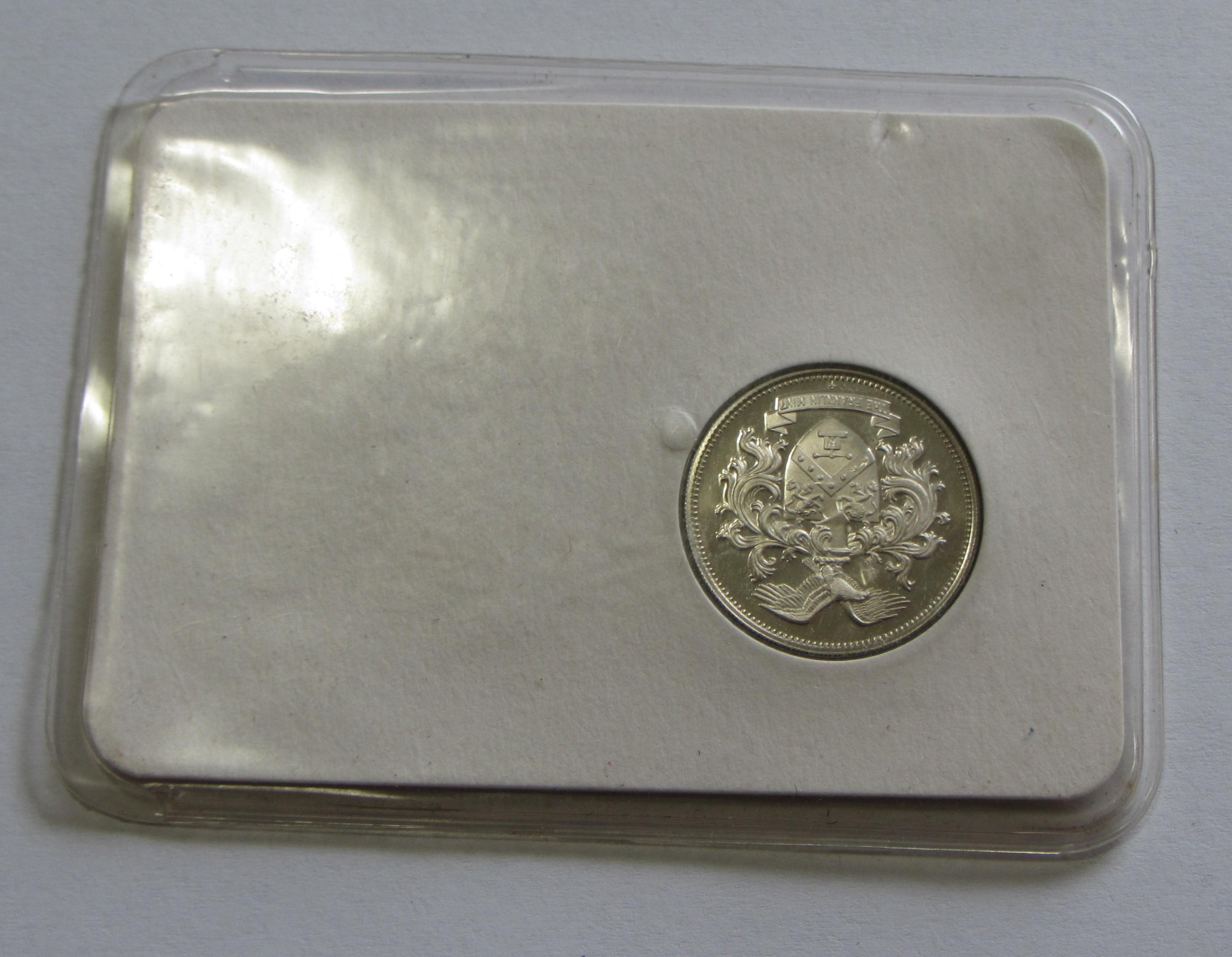 SILVER FRANKLIN MINT MEMBER CARD