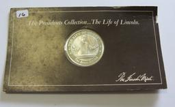 SILVER LINCOLN COMMEMORATIVE