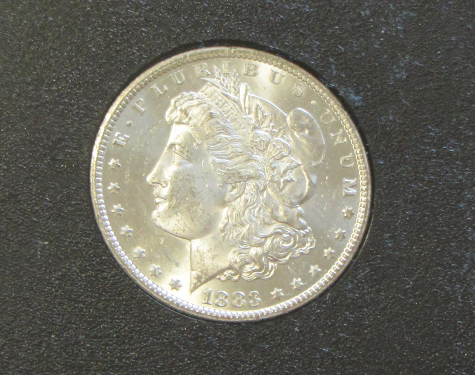 $1 1883-CC CARSON CITY MORGAN GSA BLAST WHITE HIGH GRADE