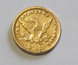 $2.5 GOLD QUARTER LIBERTY EAGLE