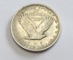 SOLID 1920 STANDING LIBERTY QUARTER MID GRADE