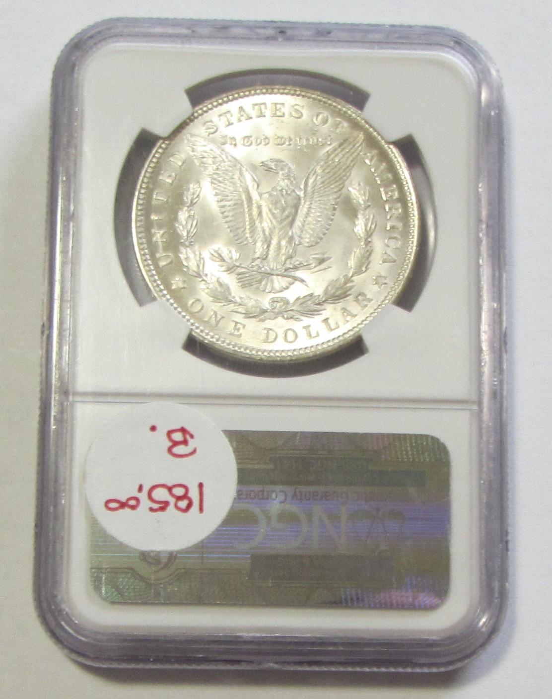 $1 1921 MORGAN NGC MS GEM 65