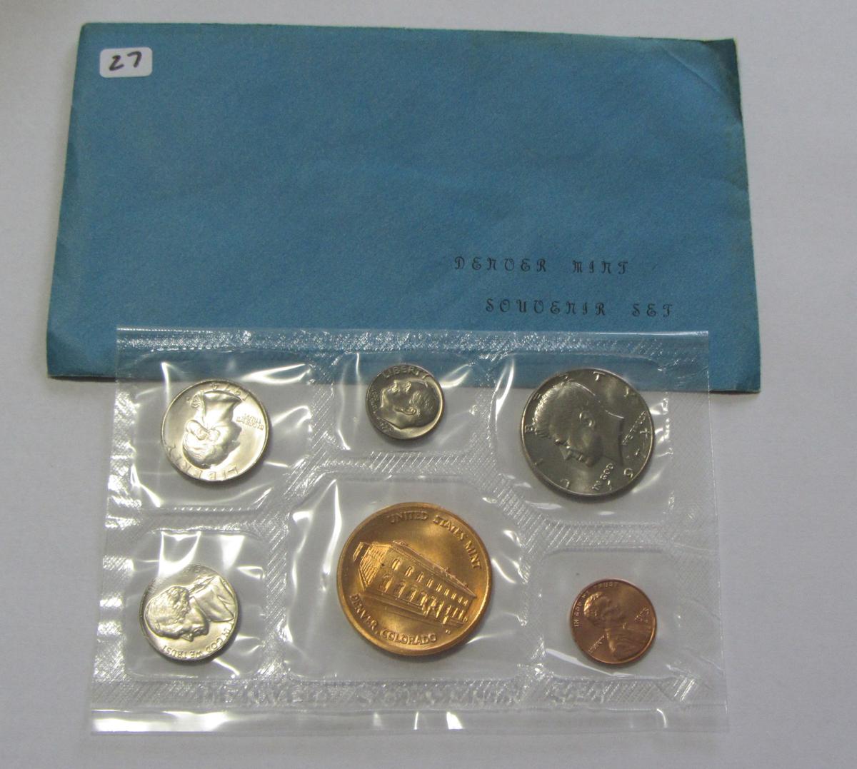 RARE DENVER MINT SOUENIR SET 1974