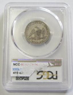 1854 SEATED QUARTER PCGS XF 45 TOUGHER COIN IN THIS GRADE