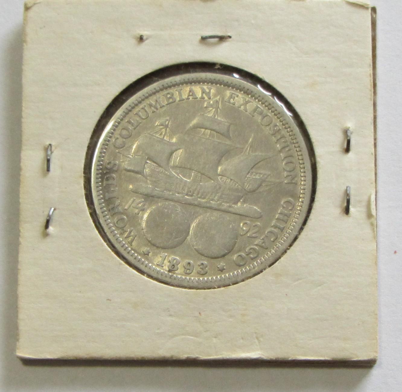 1893 COLUMBIAN EXPO SILVER HALF