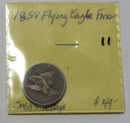 1858 FLYING EAGLE CENT