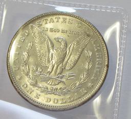 BU $1 1887 MORGAN
