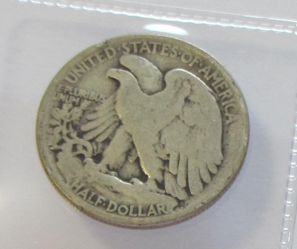 1920 WALKING LIBERTY HALF