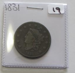 1831 LARGE CENT