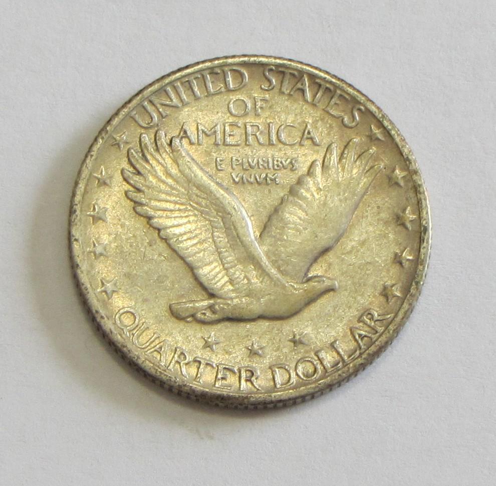 1930 STANDING LIBERTY QUARTER UPPER MID GRADE