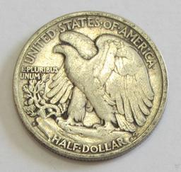 TOUGH DATE 1928-S WALKING LIBERTY HALF