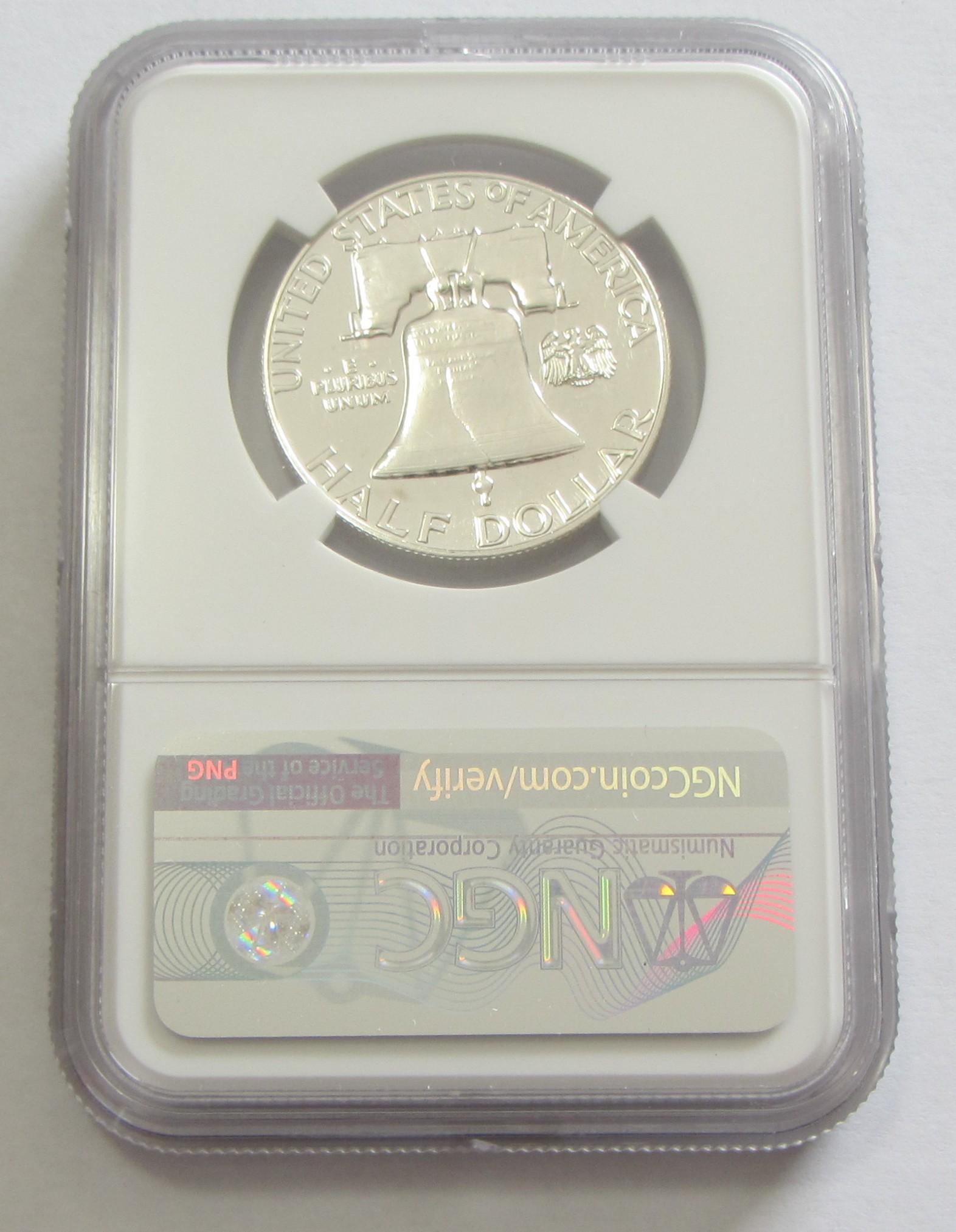 1959 PROOF FRANKLIN NGC 67