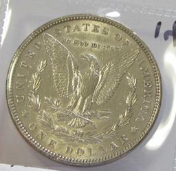 $1 1898 MORGAN SILVER DOLLAR BU