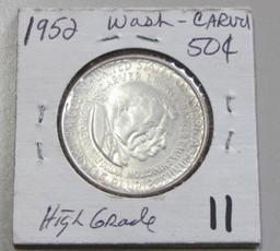 1952 BU WASHINGTON-CARVER COMMEMORATIVE HALF