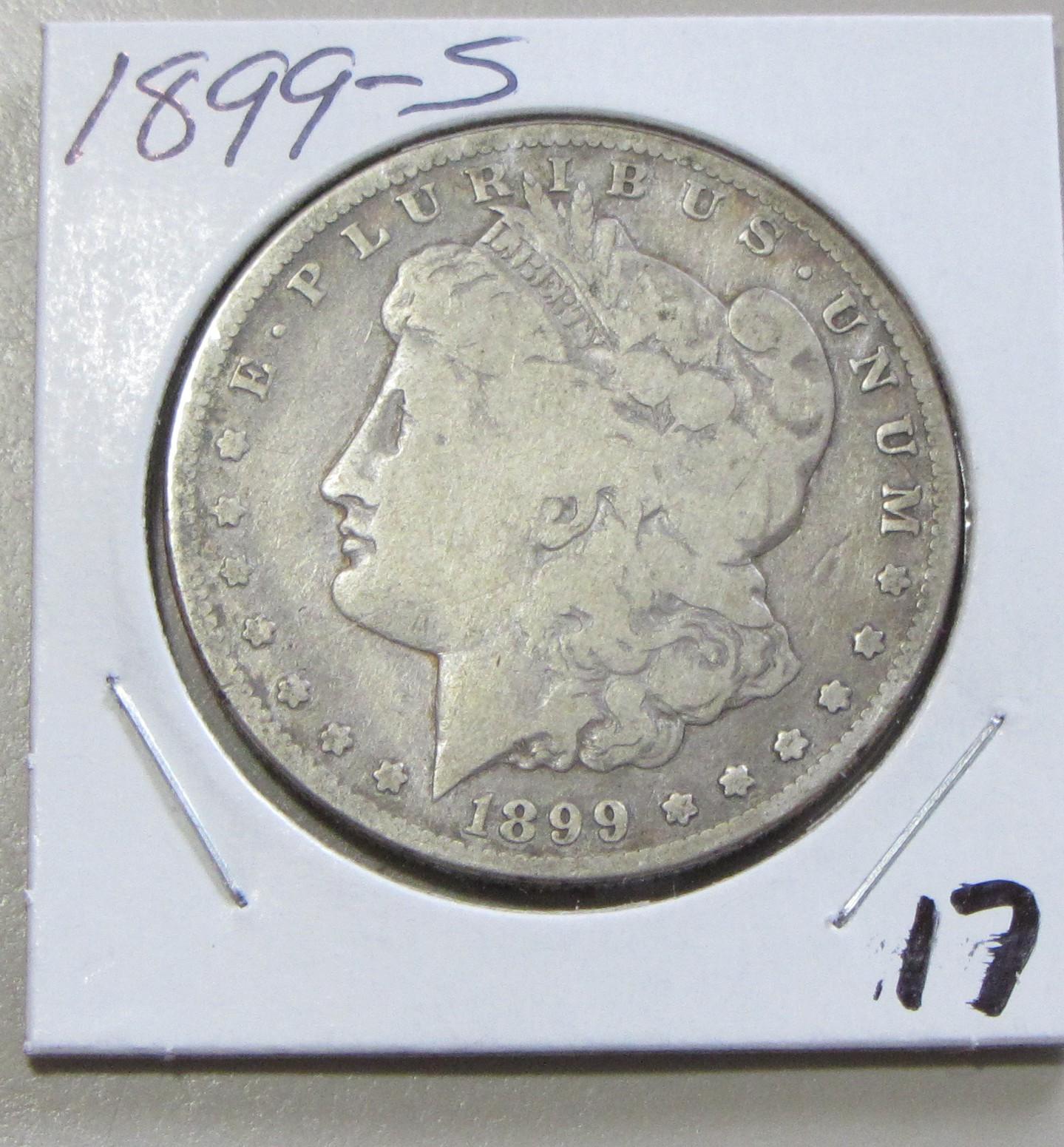 $1 1899 S MORGAN