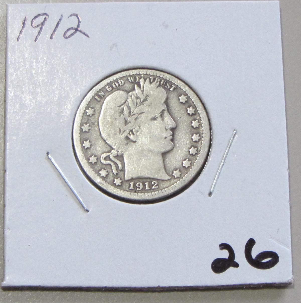 1912 BARBER QUARTER