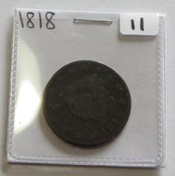 1818 LARGE CENT