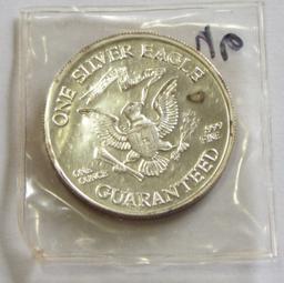 1985 Liberty Lobby 1 OZ .999 Fine Silver Round -Sealed