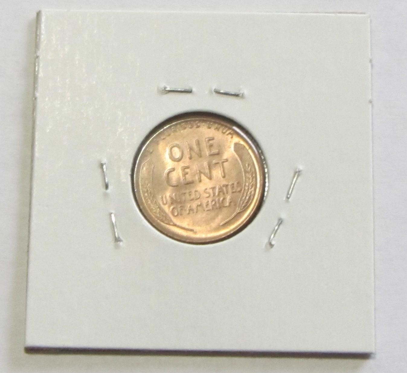 1933 D UNC WHEAT CENT