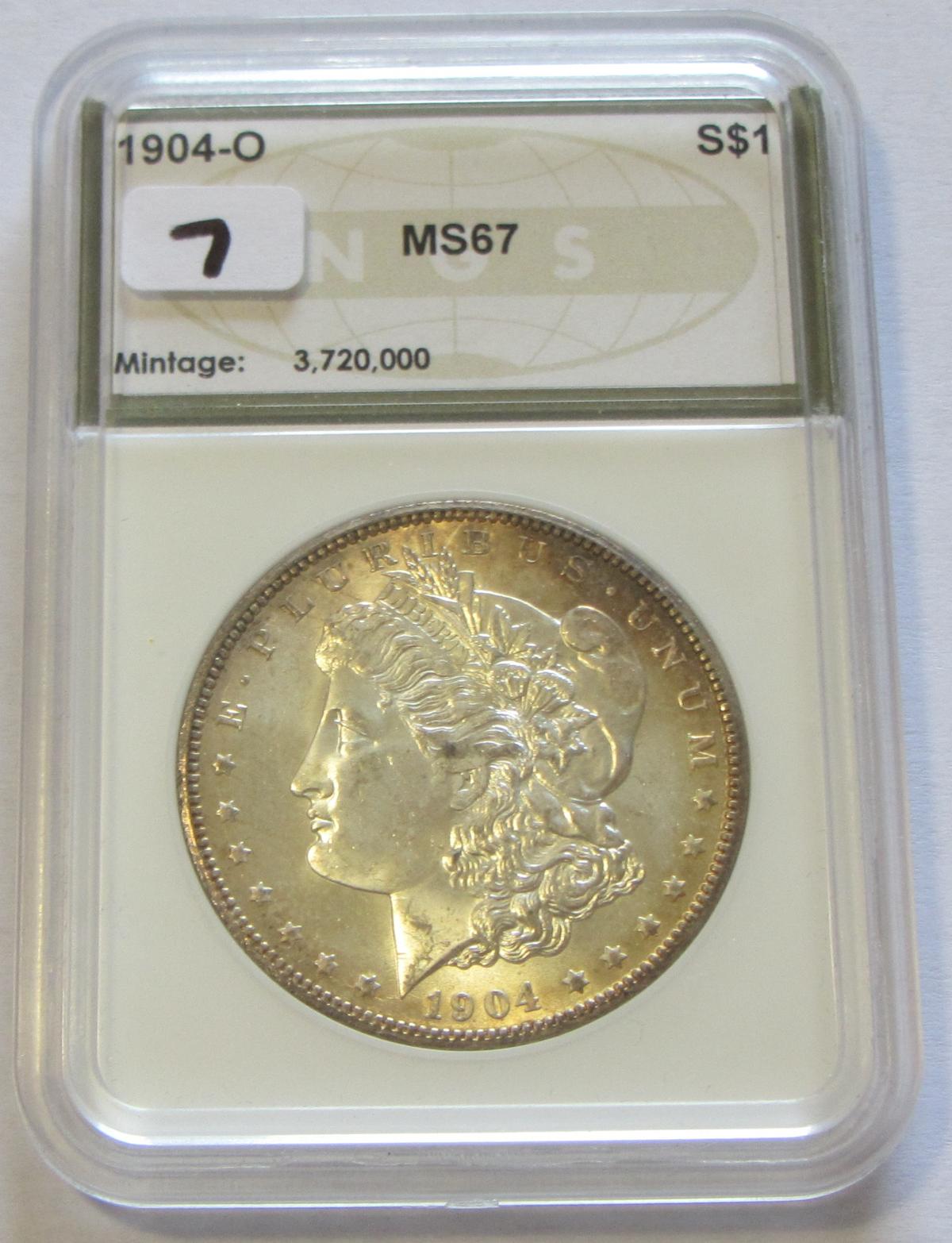 1904-O MORGAN BU $1