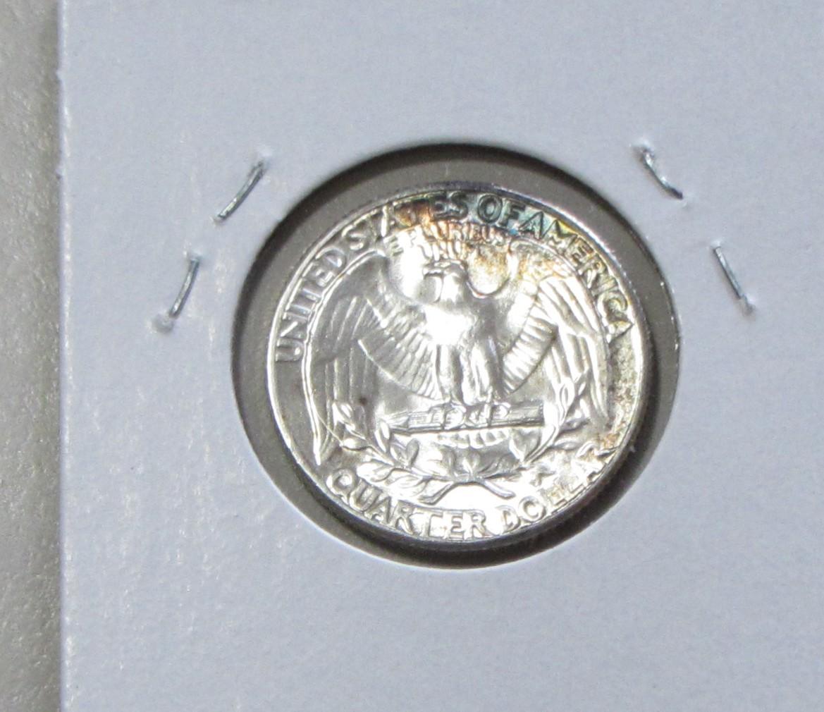 1958 BU SILVER QUARTER