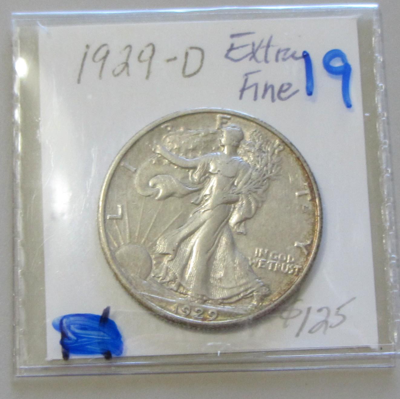 1929-D WALKING LIBERTY HALF