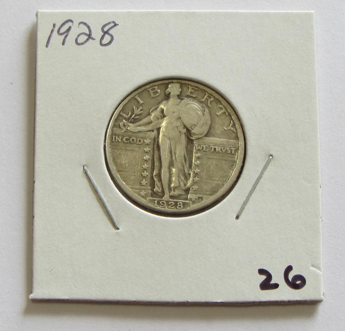 1928 STANDING LIBERTY QUARTER