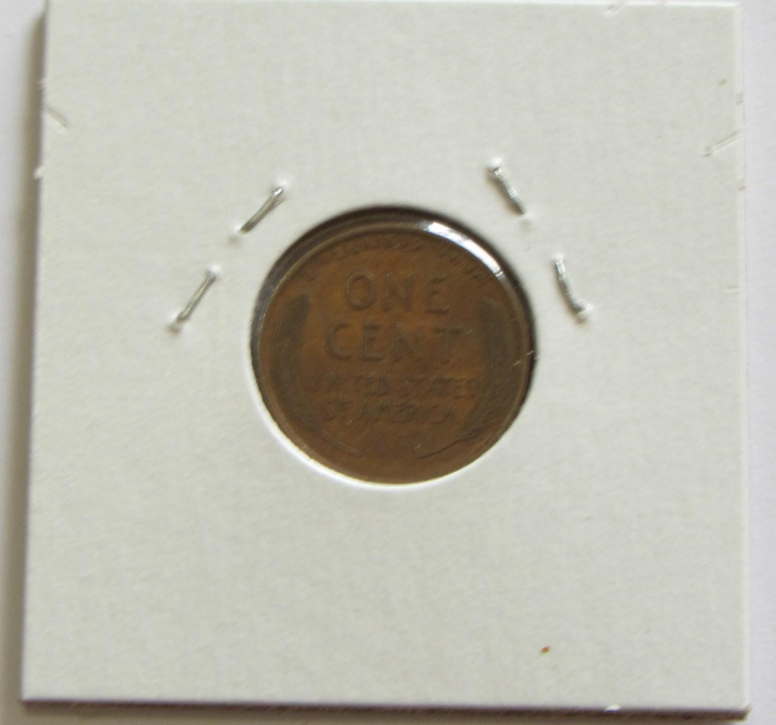 1909 WHEAT CENT FIRST YEAR